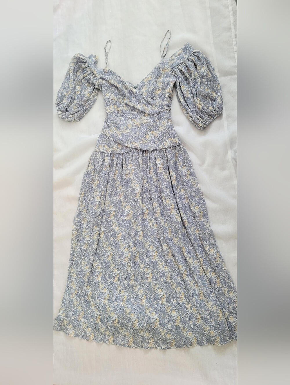 NWOT!ASTR The Label Anthro Formal Summer Women's Cottagecore Floral Maxi Dress S - Picture 13 of 17